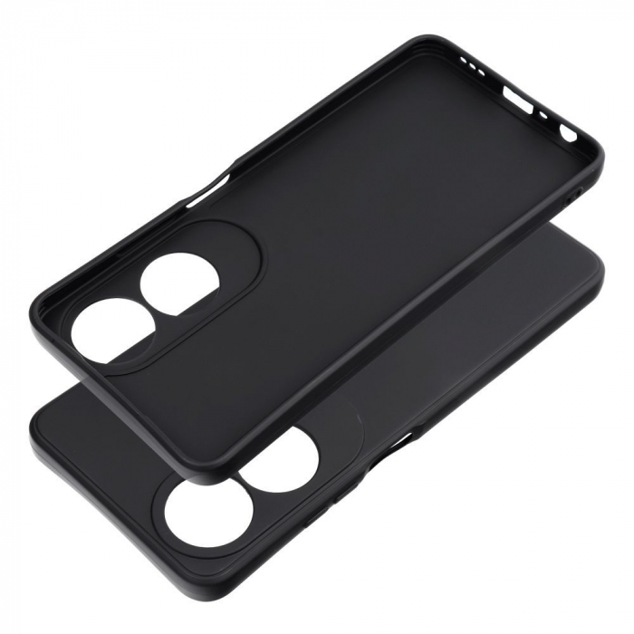 Husa Silicon MATT CASE Compatibil Cu OPPO A60 - NEGRU [2]