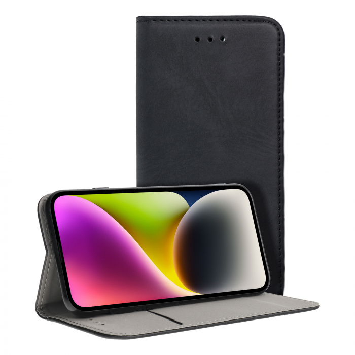 Husa Smart Magnetic Compatibil Cu SAMSUNG A26 5G / A266 - NEGRU [1]