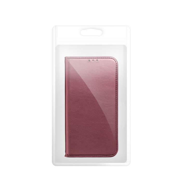 Husa Smart Magnetic Compatibil Cu SAMSUNG A56 5G / A566 - BURGUNDY [2]