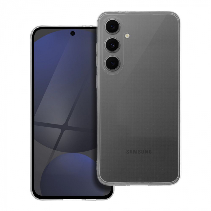 Husa Spate 2 mm COMPATIBIL cu SAMSUNG S24 FE / S721 - Transparenta [1]