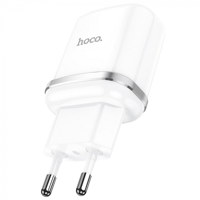 Încărcător de Retea HOCO USB A QC3.0 3A 18W N3  - ALB [2]