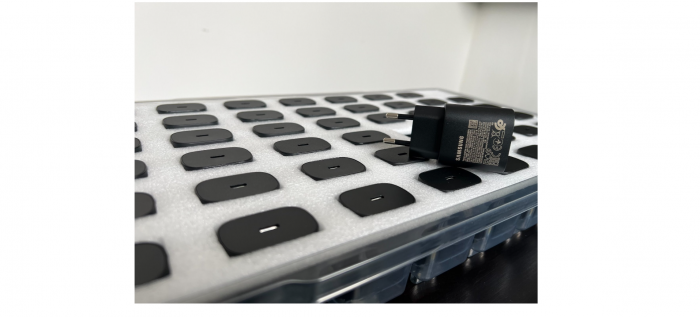 Încărcător Retea EP-TA800EBE Samsung USB - C 25W ORIGINAL NEGRU - BULK [2]