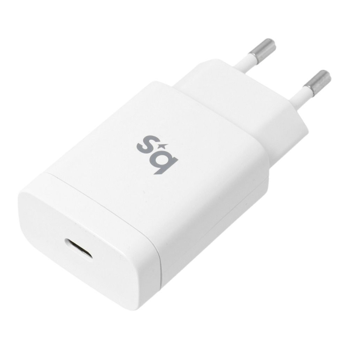 Încărcător Retea Blue Star USB C QC3.0 PD 3A 18W + cablu USB C la Lightning TFK-TC-1099C - ALB [3]