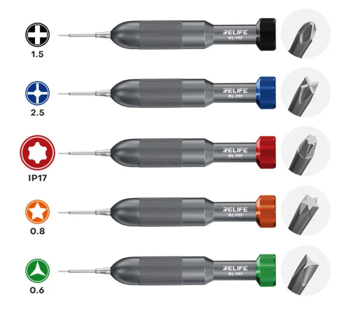 TRUSA / KIT / SET 5 SURUBELNITE RELIFE RL-717A [1]