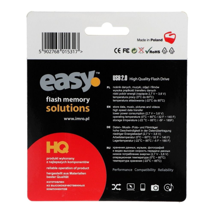 Stick USB IMRO EASY (ECO) 128 GB USB 2.0 [2]