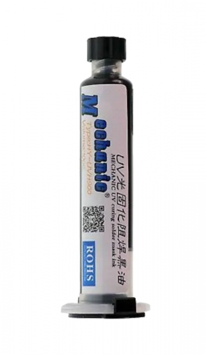 Pasta UV Mascare / Izolare trasee MECHANIC 10 ml - NEAGRA [1]