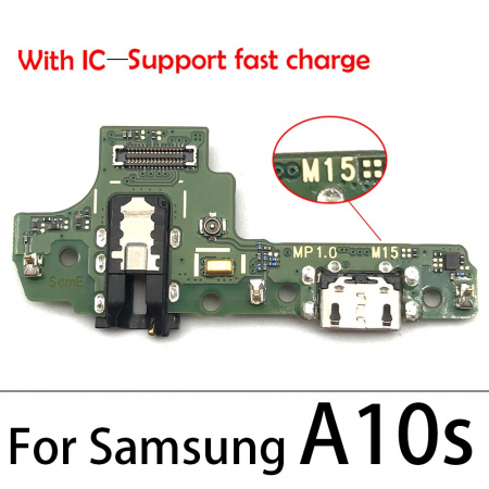Piese si Componente - Modul Incarcare SAMSUNG A10s / A107  Placa incarcare cu conector incarcare si microfon  VERSIUNEA M15