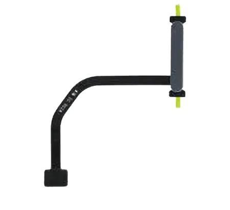 Piese SAMSUNG - Buton cu banda flex si senzor amprenta SAMSUNG A16 5G / A166 SERVICE PACK - BLACK