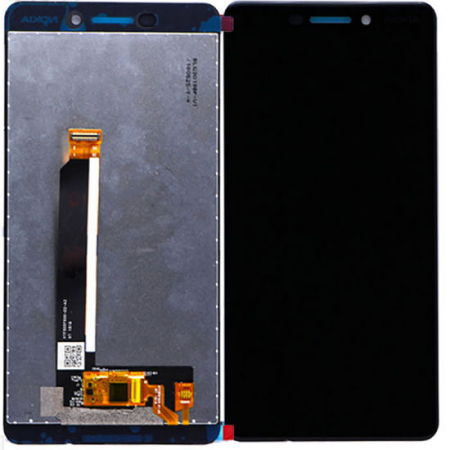 Nokia 6.1 - Ecran LCD Display Complet Nokia 6.1 Negru fara rama.TA-1043, TA-1045, TA-1054, TA-1050, TA-1068