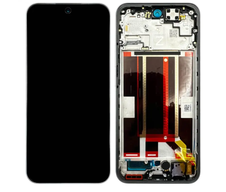 Ecrane Pentru OPPO - Ecran Display Oppo Reno14 F / Reno 14 FS 5G Service Pack Cu Rama - OPAL BLUE / ALBASTRU Reno 14F 14 F 14 FS CPH2743
