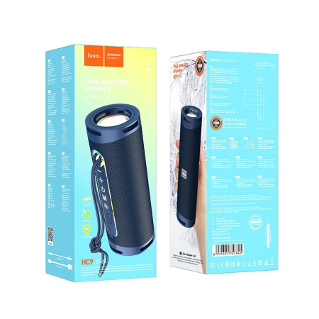 Boxe Portabile - Boxă Portabilă Wireless Hoco HC9 2 x 5W 1800 mAh - Albastru