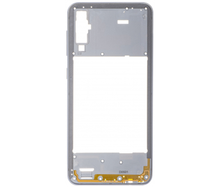 Carcase Mijloc - Carcasa mijloc COMPATIBIL cu SAMSUNG A50 / A505 Argintiu