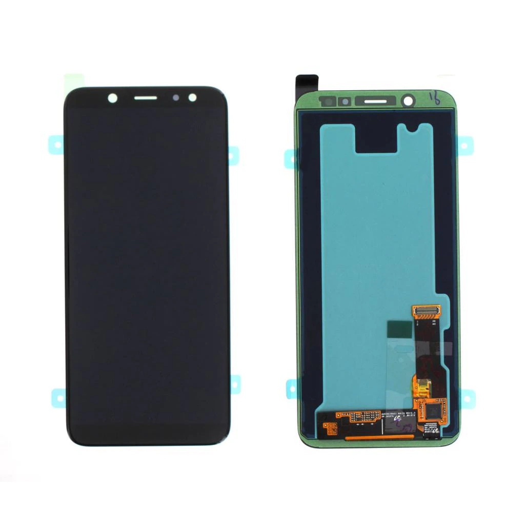 A6 / A600  J6 / J600 - Ecran Display Samsung A6 / J6 2018 A600 /  J600 ORIGINAL Service Pack - NEGRU