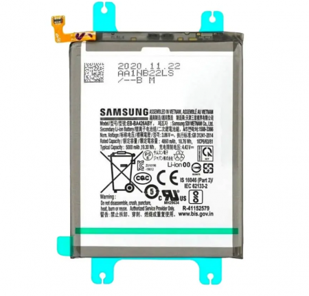 Acumulatori Pentru Samsung - Acumulator SAMSUNG A42 5G / A426 / A32 5G / A326 / A72 4G-5G / A725-A726 / M32 / M325 / M22 / M225 Li-Ion 5000mAh - SERVICE PACK GH82-24377A GH82-25123A  EB-BA426ABY
