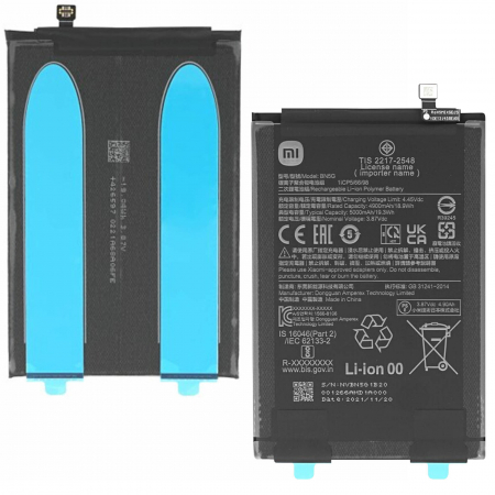 BN5G /  Xiaomi Redmi 10A / 10C - ACUMULATOR Xiaomi Redmi 10A, 10C Original Service Pack 5000mAh BATERIRE  220233L2C, 220233L2G, 220233L2I, 220333QAG, 220333QBI, 220333QNY, 220333QL