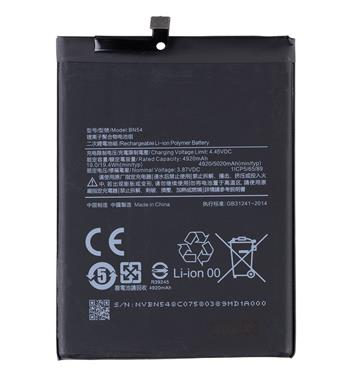 Acumulatori Pentru Xiaomi - Acumulator XIAOMI Redmi 9 / Redmi Note 9 BN54 5020mAh - COMPATIBIL   Baterie   M2004J19G,M2004J19C,M2003J15SC,M2003J15SG,M2003J15SS