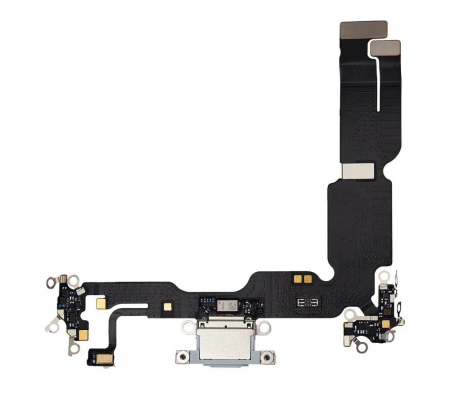 Piese IPHONE - Banda flex Incarcare  COMPATIBIL cu IPHONE 15 Plus - Negru