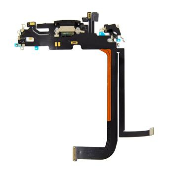 Piese IPHONE - Banda flex Incarcare IPHONE 13 PRO MAX GRAPHITE Modul cu microfon si conector alimentare   mufa