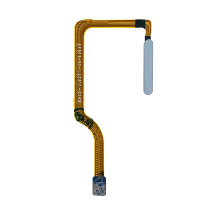 Piese pentru HUAWEI - Buton cu banda flex si senzor amprenta COMPATIBIL cu HONOR 200 Lite - ALBASTRU