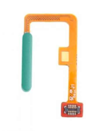 Piese XIAOMI - Buton cu banda flex si senzor amprenta COMPATIBIL Cu Xiaomi Mi 11 Lite 4G - 5G - MINT GREEN / VERDE