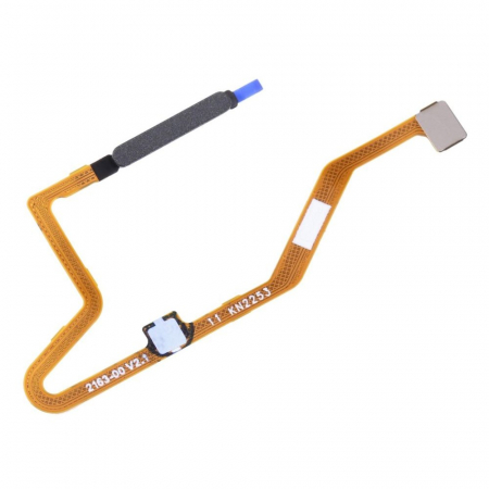 Piese XIAOMI - Buton cu banda flex si senzor amprenta Xiaomi Poco X5 Pro 5G / Redmi Note 12 Pro 5G - Negru