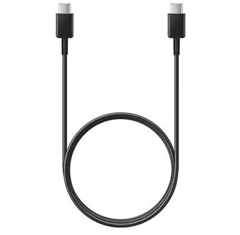 Cablu TIP-C - Cablu de date si Incarcare EP-DA705BBE Samsung USB-C / USB-C 1m 3A NEGRU - BULK  conectori USB-C la USB-C  lungimea cablului: 1 metru  curent maxim de încărcare: 3A