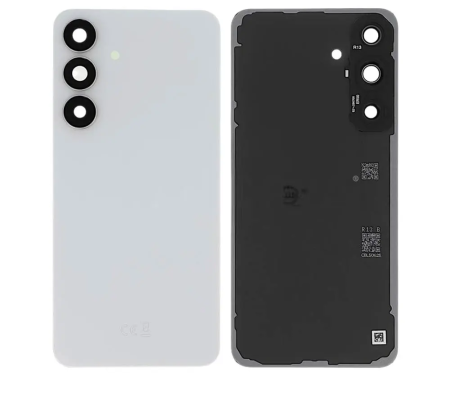 Capace spate - Capac Baterie Cu Geam Camera SAMSUNG S25 FE / S731 Service Pack - WHITE ALB GH82-38030B