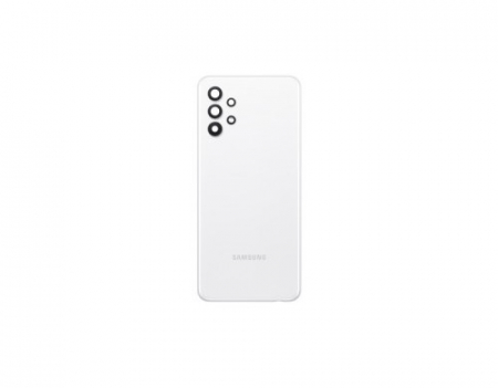 Capace spate - Capac Baterie cu geam camera SAMSUNG A32 5G / A326 Service Pack - ALB carcasa spate white