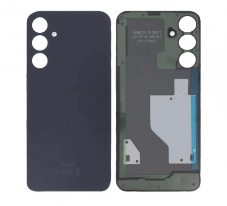Capace spate - Capac Baterie Fara Geam Camera SAMSUNG A25 5G / A256B Night Blue  ORIGINAL Service-Pack  - NEGRU