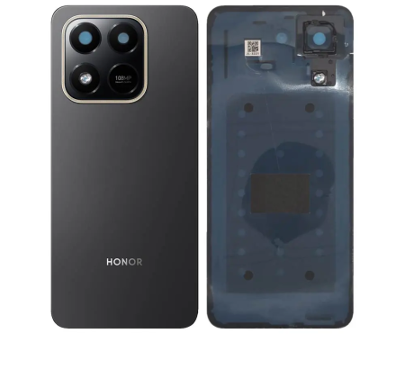Capace spate - Capac baterie Cu Geam Camera Honor 400 Smart 4G Service Pack - BLACK NEGRU 9707ACDX
