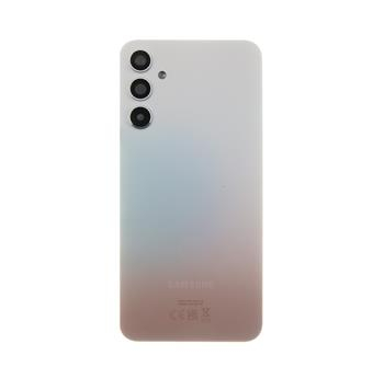 Capace spate - Capac baterie SAMSUNG GALAXY A346B / A34 5G - CU GEAM CAMERA ORIGINAL Service Pack Awesome Silver