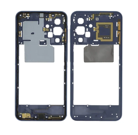 Piese si Componente - Carcasa mijloc COMPATIBIL cu SAMSUNG A17 5G / A176 - Clear Blue albastru