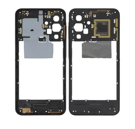 Piese si Componente - Carcasa mijloc COMPATIBIL cu SAMSUNG A17 5G / A176 - BLACK negru