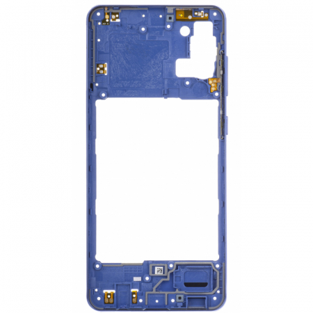 Piese si Componente - Carcasa mijloc COMPATIBIL cu  SAMSUNG A31 / A315 - ALBASTRU