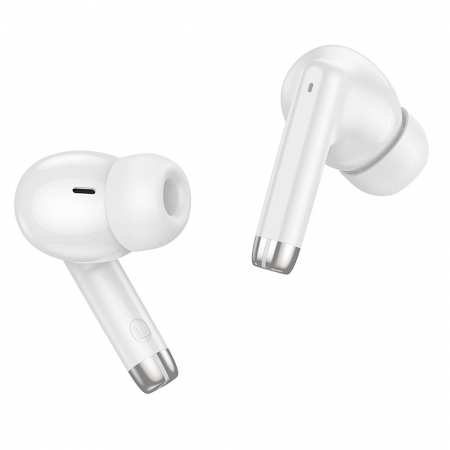 Căști Bluetooth HOCO TWS EQ2 - ALB HANDSFREE HANDS FREE WIRLESS AIRPODS AIRBUDS [2]