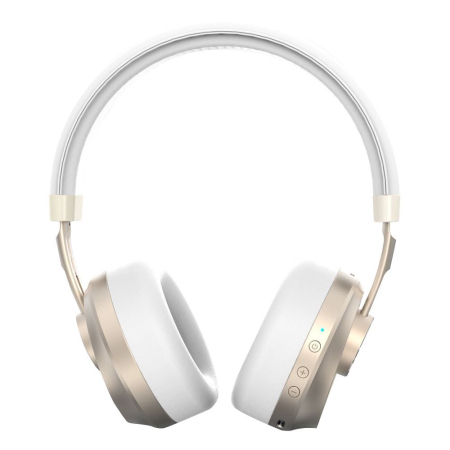 Casti Wireless Bluetooth Blue Star BH02 - Alb headphones bluetooth [1]