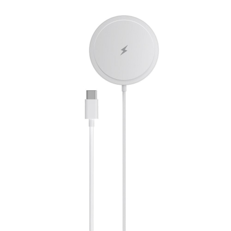 Încărcător wireless BLUE STAR Charing Pad 15w compatibil cu MagSafe - ALB [1]