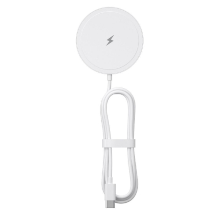 Încărcător wireless BLUE STAR Charing Pad 15w compatibil cu MagSafe - ALB [4]