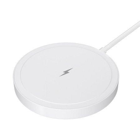 Încărcător wireless BLUE STAR Charing Pad 15w compatibil cu MagSafe - ALB [2]