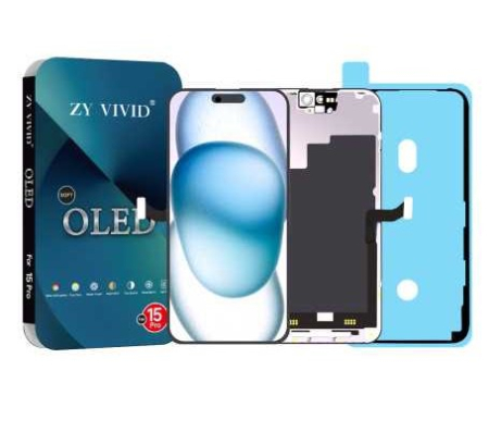 Ecrane Pentru IPHONE - Ecran Display COMPATIBIL Cu IPHONE 15 PRO MAX RJ - SOFT OLED