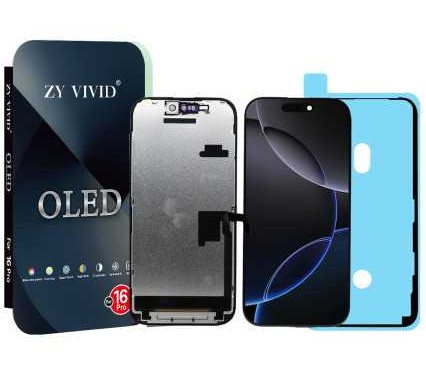 16 Pro - Ecran Display COMPATIBIL Cu IPHONE 16 PRO HARD OLED -