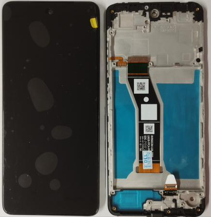 E14 - Ecran Display COMPATIBIL Cu Motorola E14 4G Cu Rama - Negru