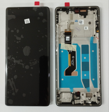 G85 - Ecran Display MOTOROLA G85 Service Pack Cu Rama - OLIVE GREEN VERDE XT2427-3