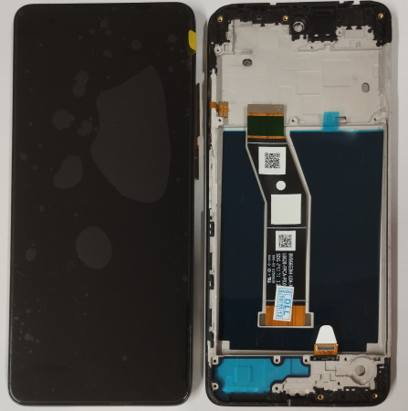 G24 - Ecran Display COMPATIBIL Cu Motorola G24 / G24 Power 4G Cu Rama - Negru XT2423-1, XT2423-3