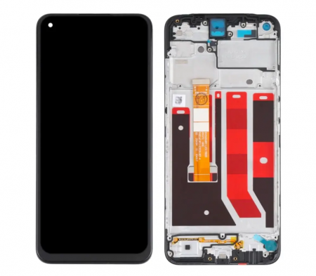 OPPO A53 / A53s - Ecran Display COMPATIBIL cu Oppo A53 4G Cu Rama - NEGRU CPH2127