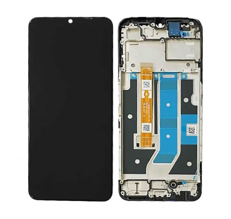 Ecrane Pentru OPPO - Ecran Display COMPATIBIL Cu OPPO A78 5G Cu Rama - NEGRU CPH2483  CPH2495