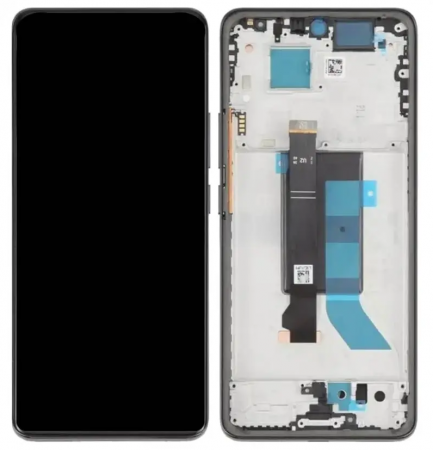 Redmi Note 14 Pro 5G - Ecran Display Xiaomi Redmi Note 14 Pro 5G Service Pack CU RAMA - BLACK NEGRU 24090RA29G