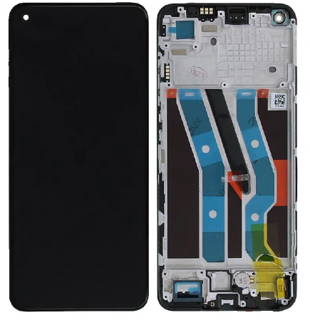 REALME 10 4G - Ecran Display REALME 10 4G Service Pack cu Rama- NEGRU RMX3630