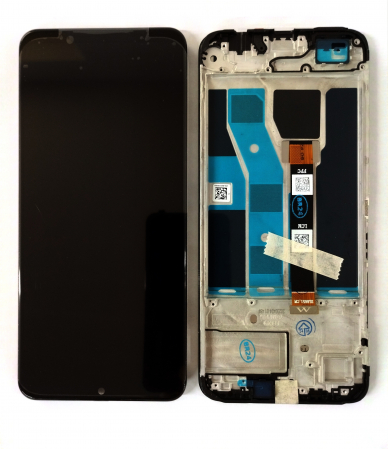 REALME C53 - Ecran Display COMPATIBIL cu REALME C53 Cu Rama - NEGRU / RMX3760