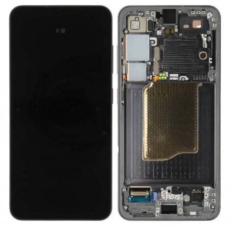 Galaxy S - Ecran Display SAMSUNG S25 5G / S931 Service Pack Cu Rama - BLUE-BLACK ALBASTRU INCHIS GH82-36329E